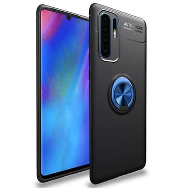 Huawei P30 Pro Slim Ring kotelo (VOG-L29)  - Musta / Sininen