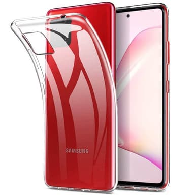 Silikonikotelo läpinäkyvä Samsung Galaxy Note 10 Lite (SM-N770F)