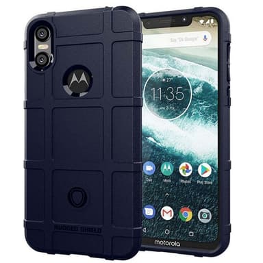 Rugged Shield suoja Motorola ONE (XT1941)  - sininen