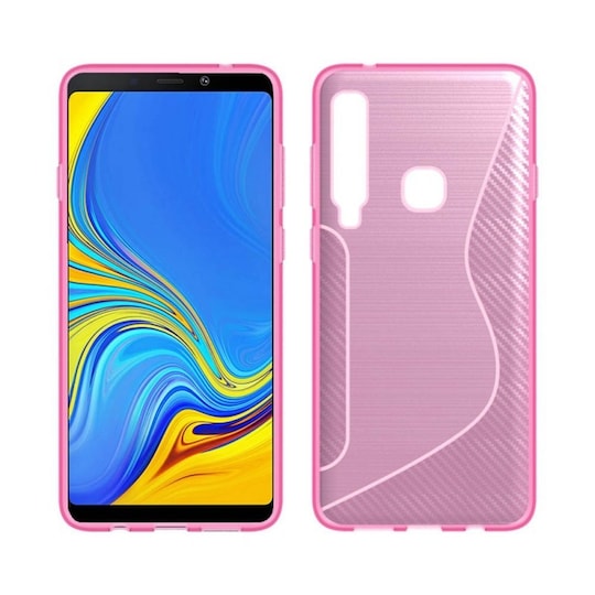 S Line Suojakuori Samsung Galaxy A9 2018 (SM-A920F)  - pinkki