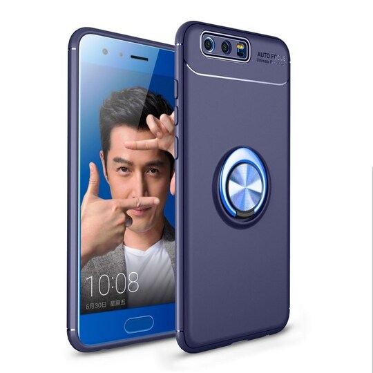 Huawei Honor 9 Slim Ring kotelo (STF-L09)  - sininen