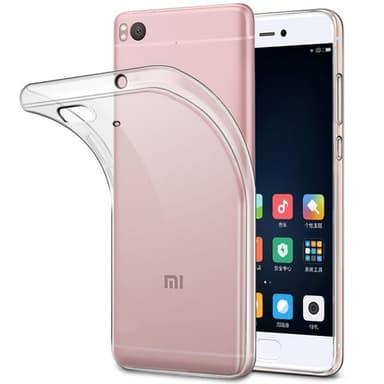 Silikonikotelo läpinäkyvä Xiaomi Mi 5