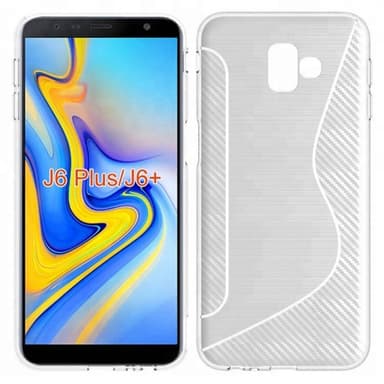 S Line Suojakuori Samsung Galaxy J6 Plus -sovellukselle (SM-J610F)  -