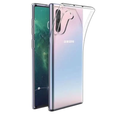 Silikonikotelo läpinäkyvä Samsung Galaxy Note 10 (SM-N970F)