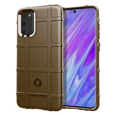 Rugged Shield suoja Samsung Galaxy S20 (SM-G980F)  - ruskea