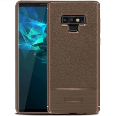 Rugged Armor TPU kuori Samsung Galaxy Note 9: hen (SM-N960F)  - ruskea