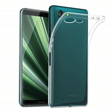 Silikonikotelo läpinäkyvä Sony Xperia 1 Compact