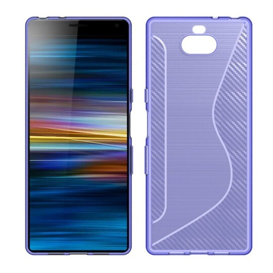 S Line Suojakuori Sony Xperia 10 Plus (I4213)  - violetti