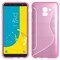 S Line Suojakuori Samsung Galaxy J6 2018 (SM-J600F)  - pinkki