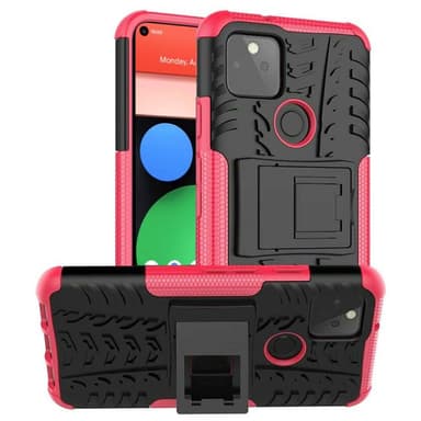 Iskunkestävä Suojakuori Google Pixel 5  - pinkki
