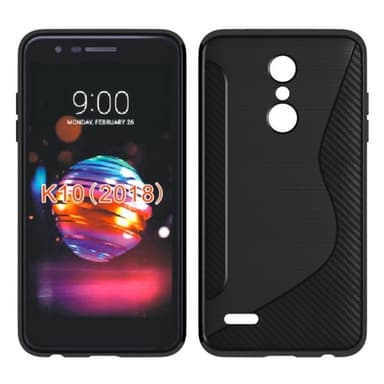 S Line Suojakuori LG K11 2018 (X410E)  - musta