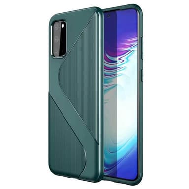 S-Case silikonikotelo Samsung Galaxy S20 (SM-G980F)  - vihreä