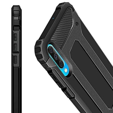 Hybrid Armor kuori Samsung Galaxy A50 (SM-A505F) - musta