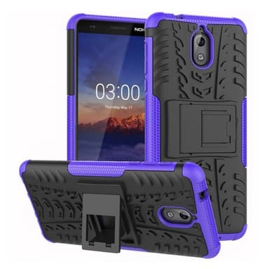 Iskunkestävä Suojakuori Nokia 3.1 2018 (TA-1063)  - violetti
