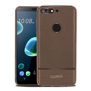 Rugged Armor TPU kuori HTC Desire 12 Plus  - ruskea