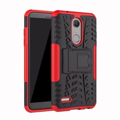 Iskunkestävä Suojakuori LG K11 2018 (X410E)  - punainen