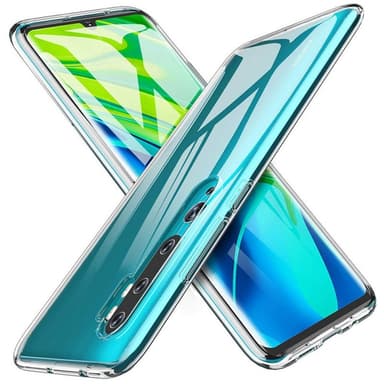 Silikonikotelo läpinäkyvä Xiaomi Mi Note 10 Pro