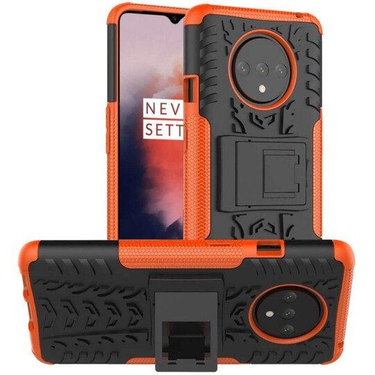 Iskunkestävä Suojakuori OnePlus 7T (HD1903)  - oranssi