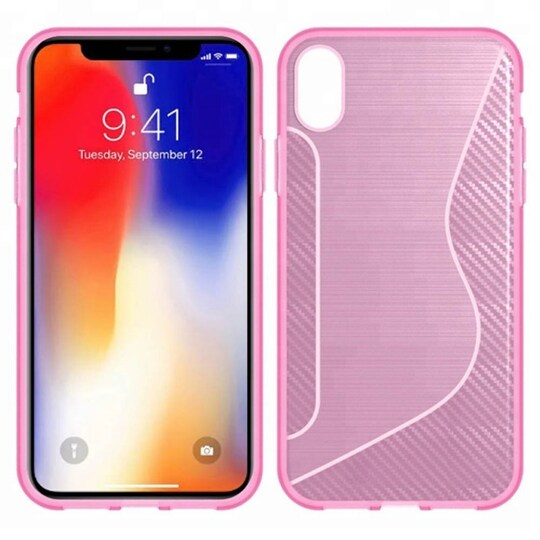 S Line Suojakuori Apple iPhone XR (6.1 "")  - pinkki