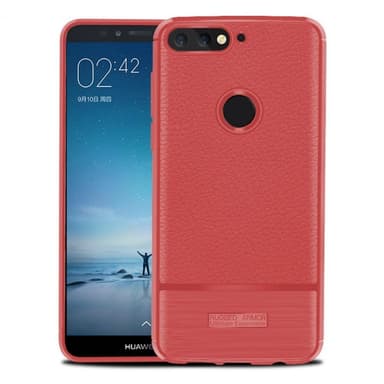Rugged Armor TPU kuori Huawei Y6 2018 (ATU-L21)  - punainen