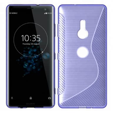 S Line Suojakuori Sony Xperia XZ3 (H9436)  - violetti