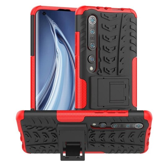 Iskunkestävä Suojakuori Xiaomi Mi 10 Pro  - punainen