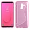 S Line Suojakuori Samsung Galaxy J8 2018 (SM-J800F)  - pinkki