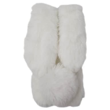 Rabbit kannettava kuori Apple iPhone XR (6.1 ")  - valkoinen