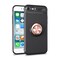 Slim Ring kotelo Apple iPhone 6, 6S  - Musta / Rose