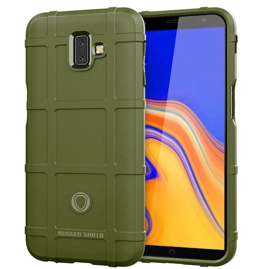 Rugged Shield suoja Samsung Galaxy J6 Plus (SM-J610F)  - vihreä