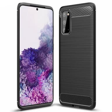 Harjattu TPU kuori Samsung Galaxy S20 (SM-G980F)