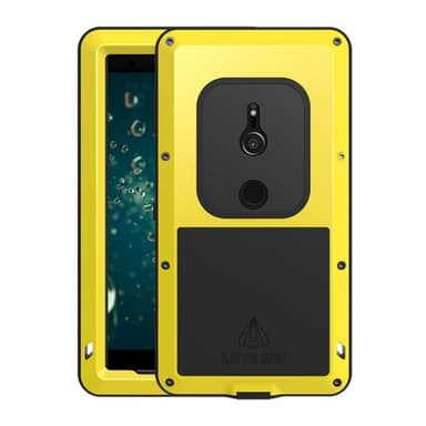 LOVE MEI Powerful Sony Xperia XZ 2 (H8266)  - keltainen