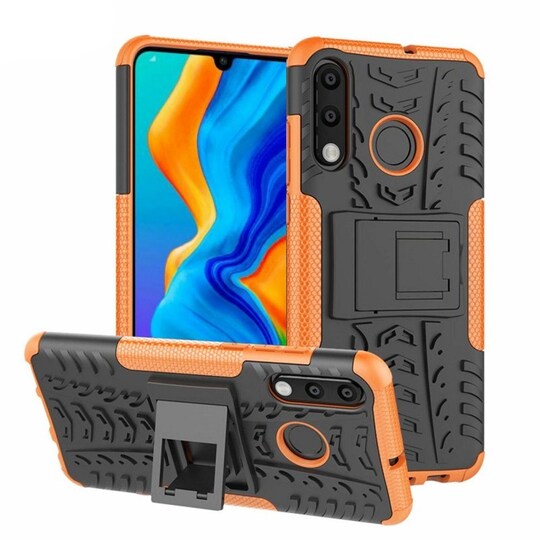 Iskunkestävä Suojakuori Huawei P30 Lite (MAR-LX1)  - oranssi