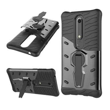 Sniper kotelo 2i1 Nokia 6.1 2018 (TA-1043)  - musta