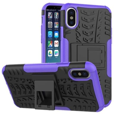 Iskunkestävä Suojakuori Apple iPhone XS Max (6.5 ")  - violetti