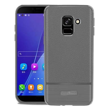 Rugged Armor TPU kuori Samsung Galaxy J6 2018 (SM-J600F)  - harmaa