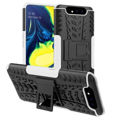 Iskunkestävä Suojakuori Samsung Galaxy A80 (SM-A805F)  - valkoinen