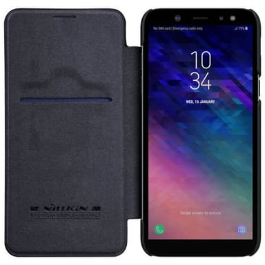 Nillkin Qin FlipCover Samsung Galaxy A6 Plus 2018 (SM-A610F)  - musta