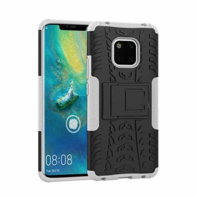 Iskunkestävä Suojakuori Huawei Mate 20 Pro (LYA-L29)  - valkoinen