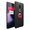 Slim Ring kotelo OnePlus 6 (A6000)  - Musta / punainen