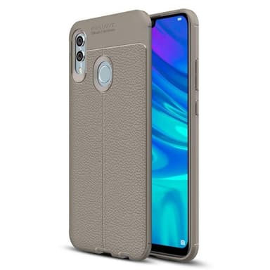 Nahkakuvioitu TPU kuori Huawei P Smart 2019 (POT-LX1)  - harmaa