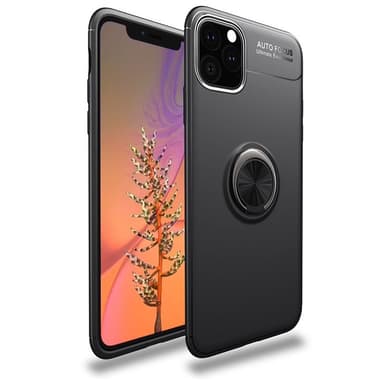 Slim Ring kotelo Apple iPhone 11 Pro Max (6.5 ")  - musta