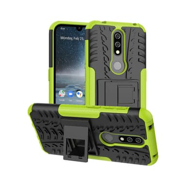 Iskunkestävä Suojakuori Nokia 4.2 (TA-1157)  - vihreä