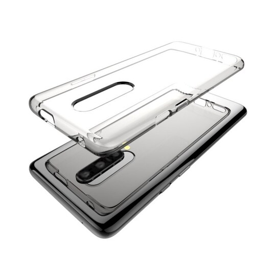 Silikonikotelo läpinäkyvä OnePlus 7 Pro