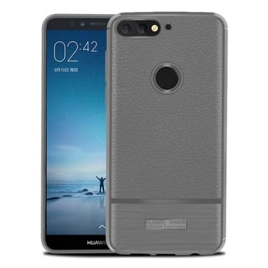 Rugged Armor TPU kuori Huawei Y6 2018 (ATU-L21)  - harmaa