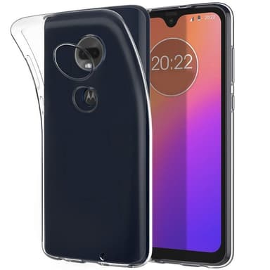 Silikonikotelo läpinäkyvä Motorola Moto G7 (XT1962)
