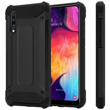Hybrid Armor kuori Samsung Galaxy A50 (SM-A505F) - musta