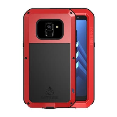 LOVE MEI Powerful Samsung Galaxy A8 Plus 2018 (SM-A730F)  - punainen