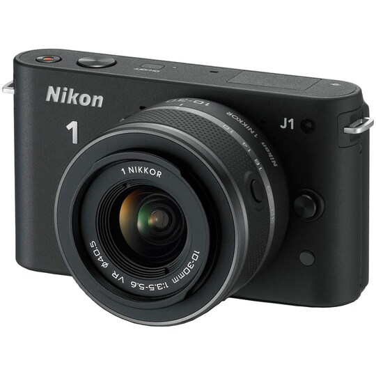 Nikon 1 J1 järjestelmäkamera + VR 10-30 mm