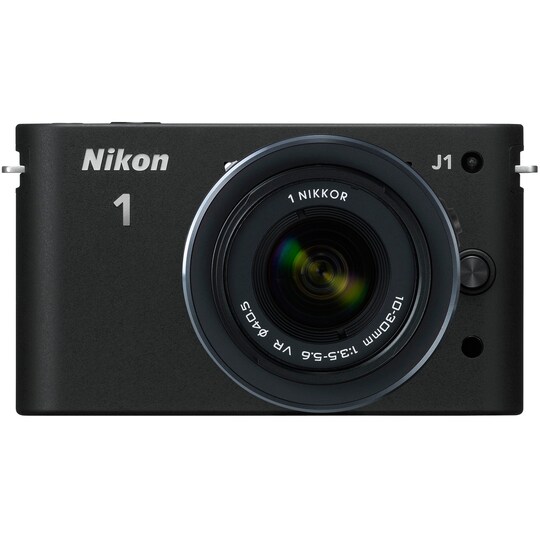 Nikon 1 J1 järjestelmäkamera + VR 10-30 mm